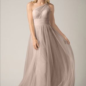 Wtoo Bridesmaids Dress 858 in Latte